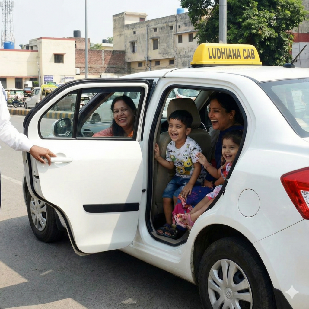Family Enjoy with our cab service