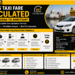 How is Taxi Fare Calculated for Ludhiana to Amritsar