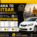 Ludhiana to Amritsar Cab Fare