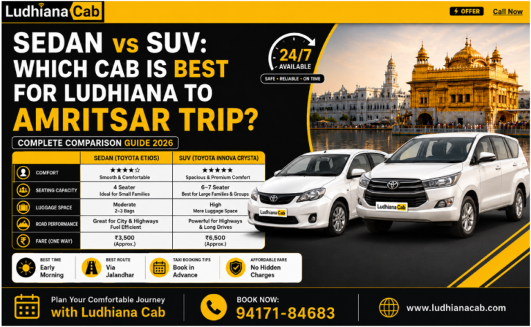 Sedan Vs SUV Which Cab is best